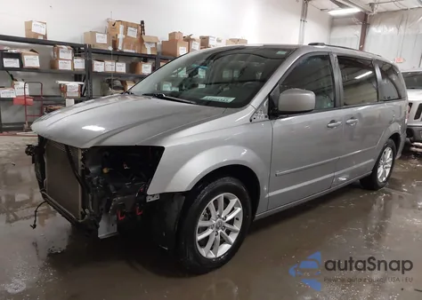 2016 Dodge Grand Caravan Sxt z USA, uszkodzony, nr VIN 2C4RDGCG3GR274922